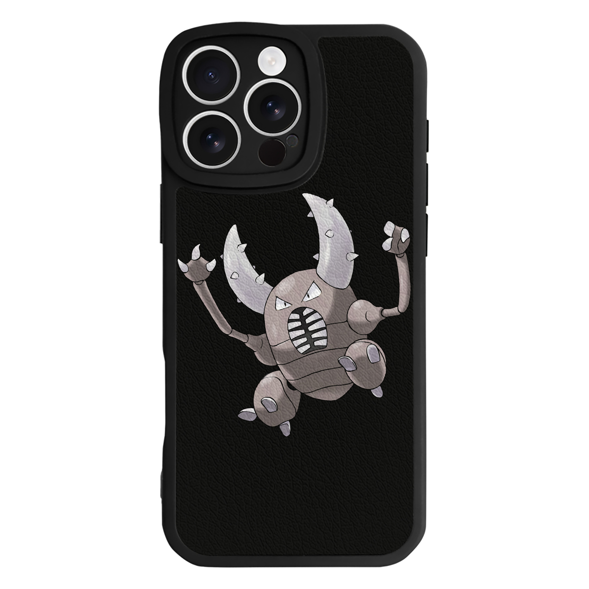 （画像用） ポケットモンスター Pokémon 【iPhone 16シリーズ対応】シリコンスマホケース（レザー調） 材質：シリコン